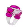 LA MANSO Barbarella Ring - Fluor Pink - Thumbnail 2