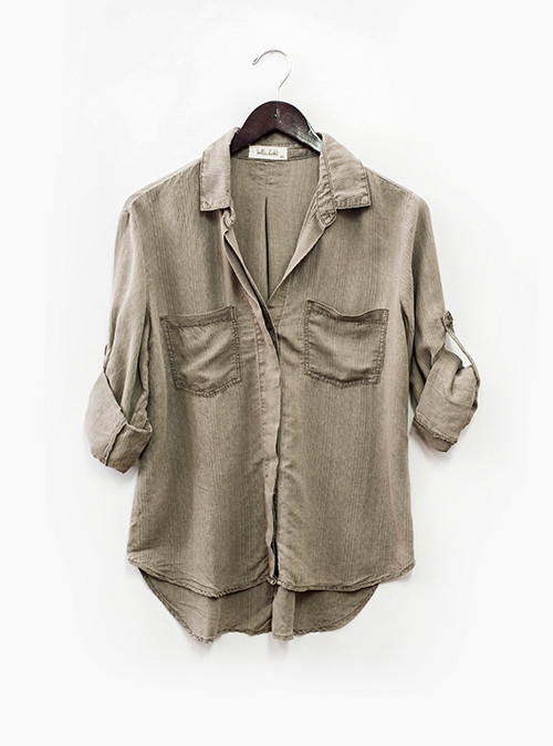 Bella Dahl Split Back Shirt Bella Dahl Split Back Shirt