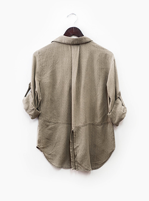 Bella Dahl Split Back Shirt Bella Dahl Split Back Shirt