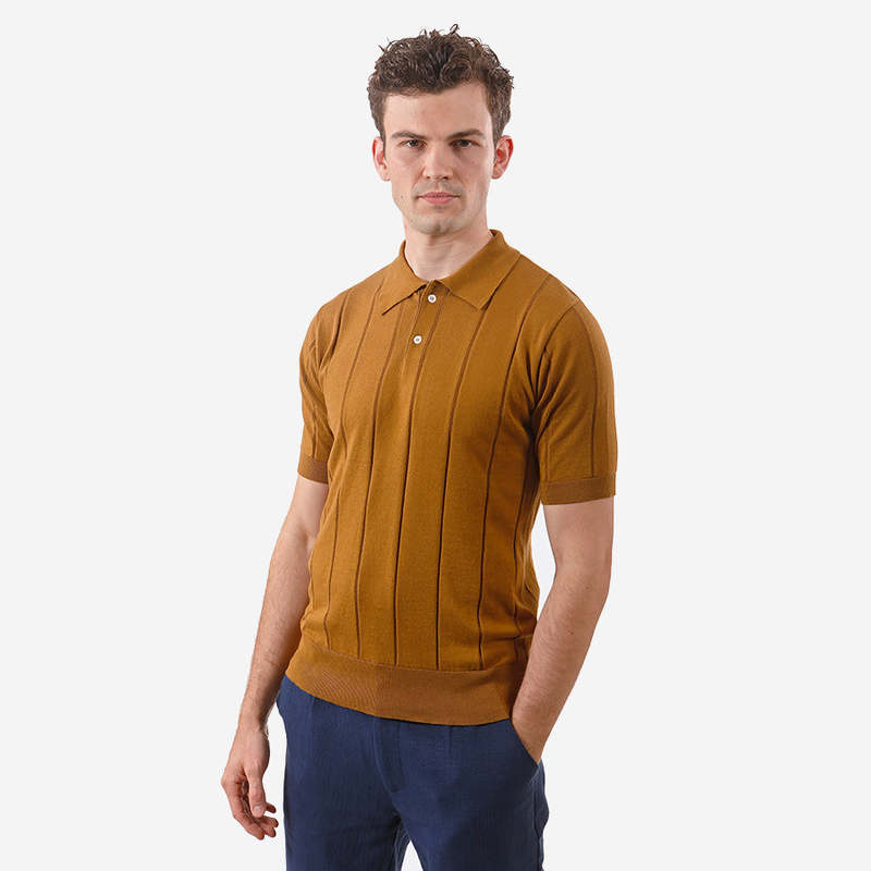 Massimo Dutti Cable Knit Polo Stussy Cable Short Sleeve Polo 20ss