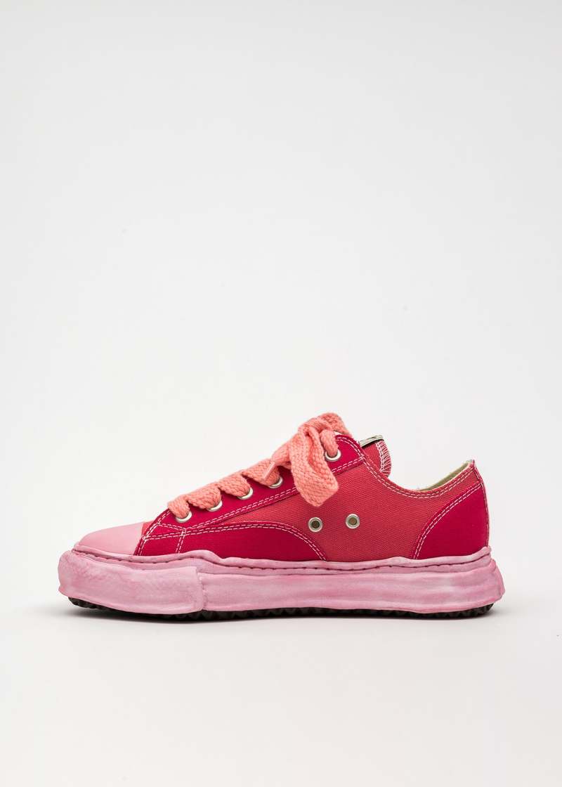 Mihara Yasuhiro OG Sole Overdyed Canvas Low Top Sneaker