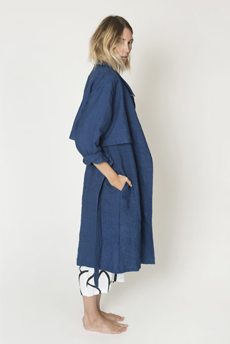 Ilana Kohn Lisa Trench - Indigo Ilana Kohn Lisa Trench - Indigo