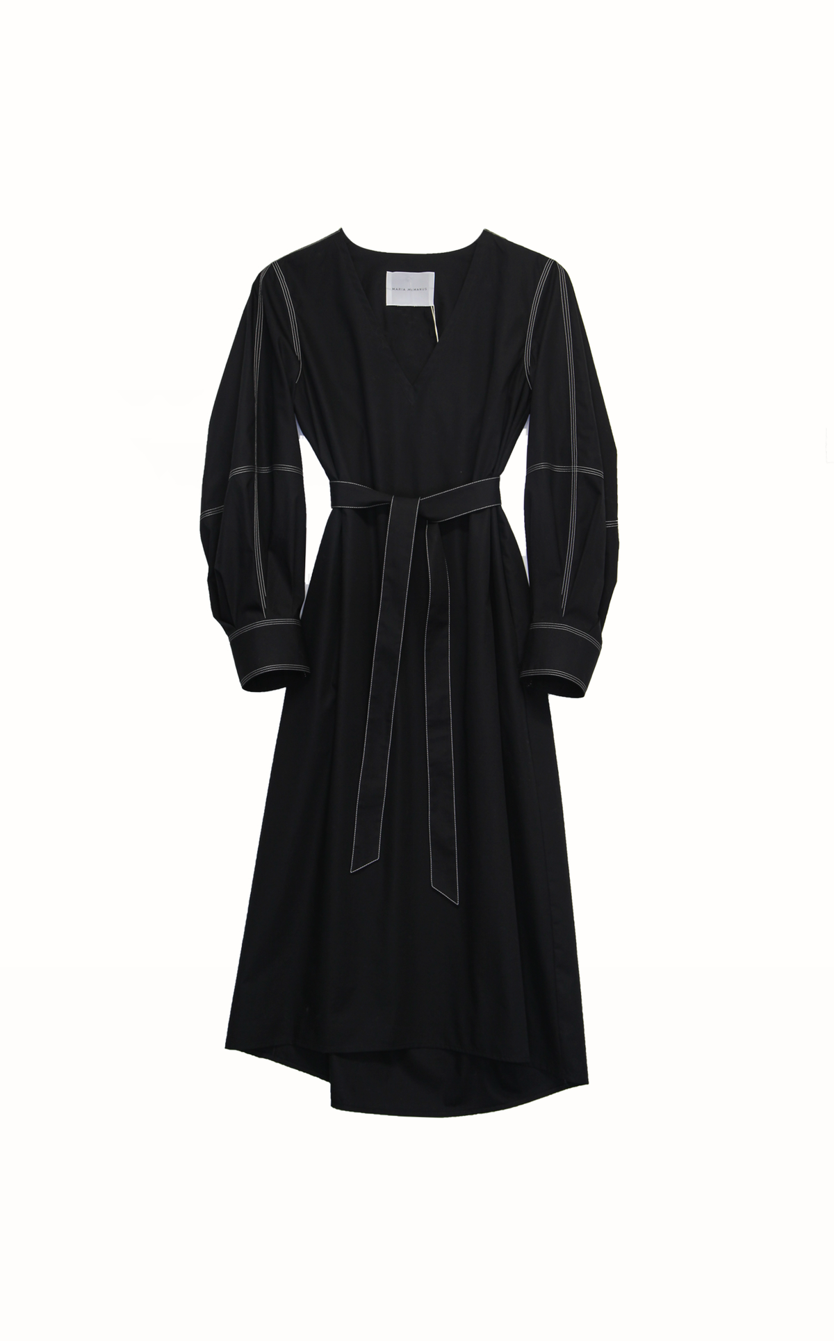 MARIA McMANUS Engineered Sleeve Dress - black - Image 5 of 5