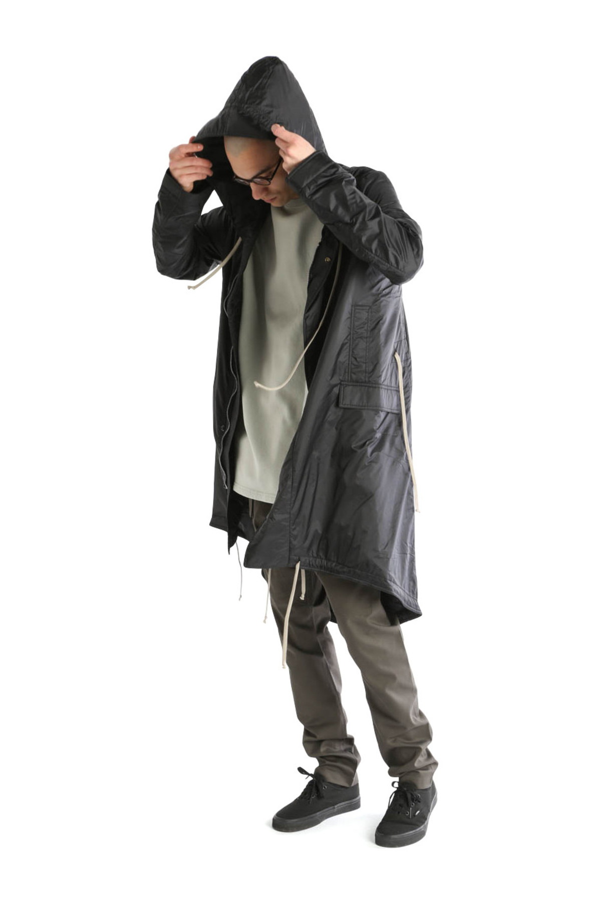 Rick Owens Drkshdw Fishtail Parka | Garmentory