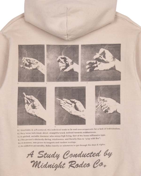 cigarette psychology hoodie Midnight Rodeo CIGARETTE PSYCHOLOGY HOODIE