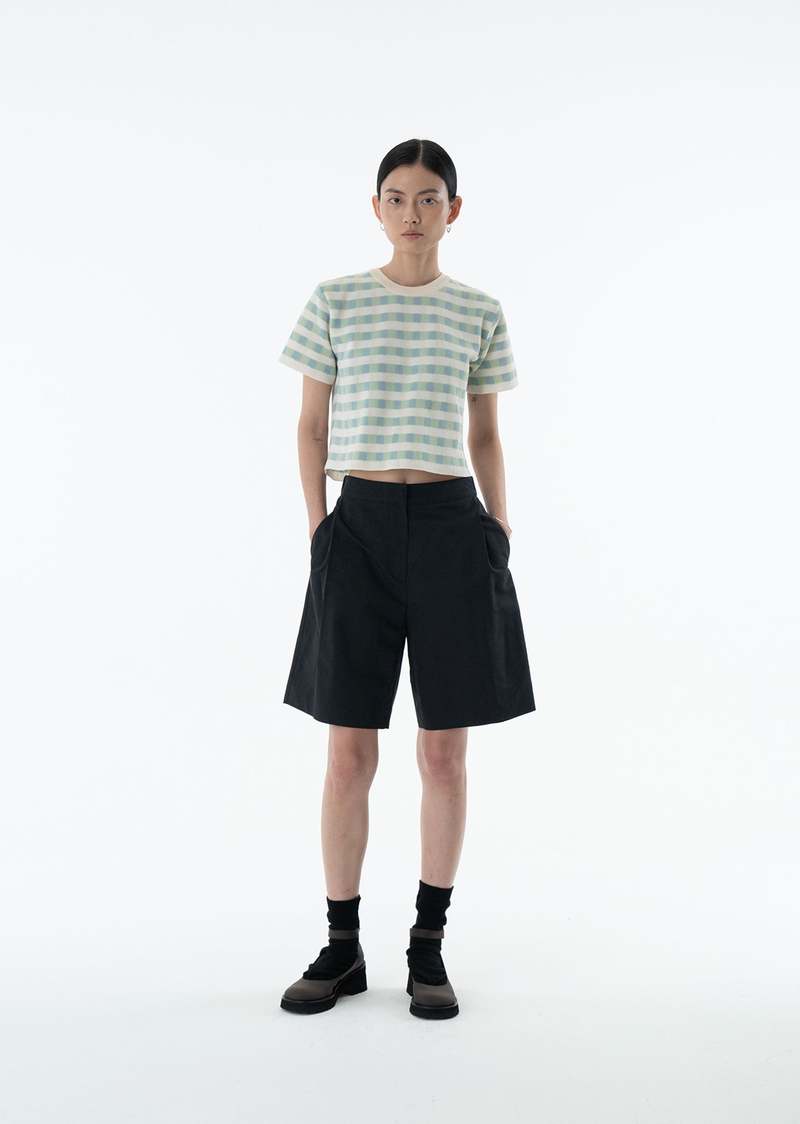 AMOMENTO☆23SS GARCONNE SHORTS AMOMENTO Garconne Shorts - Black | Garmentory