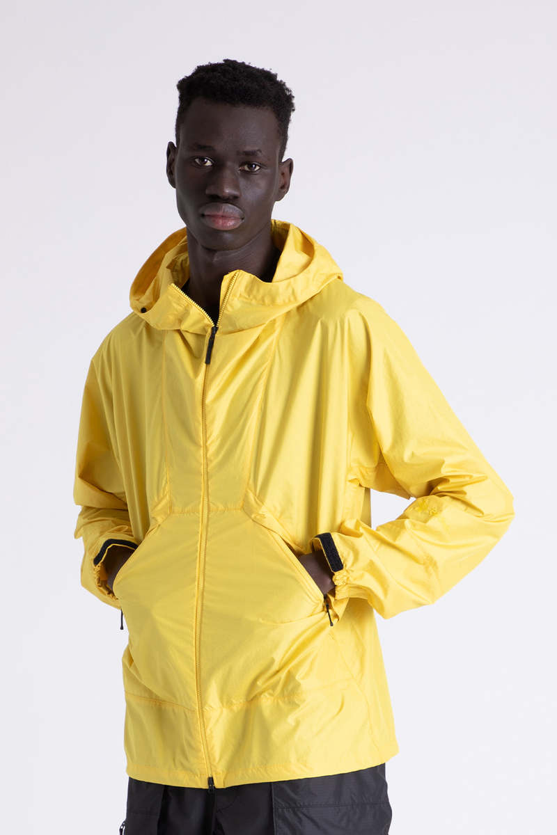 Goldwin Rip-stop Light Jacket Bright Yellow Garmentory