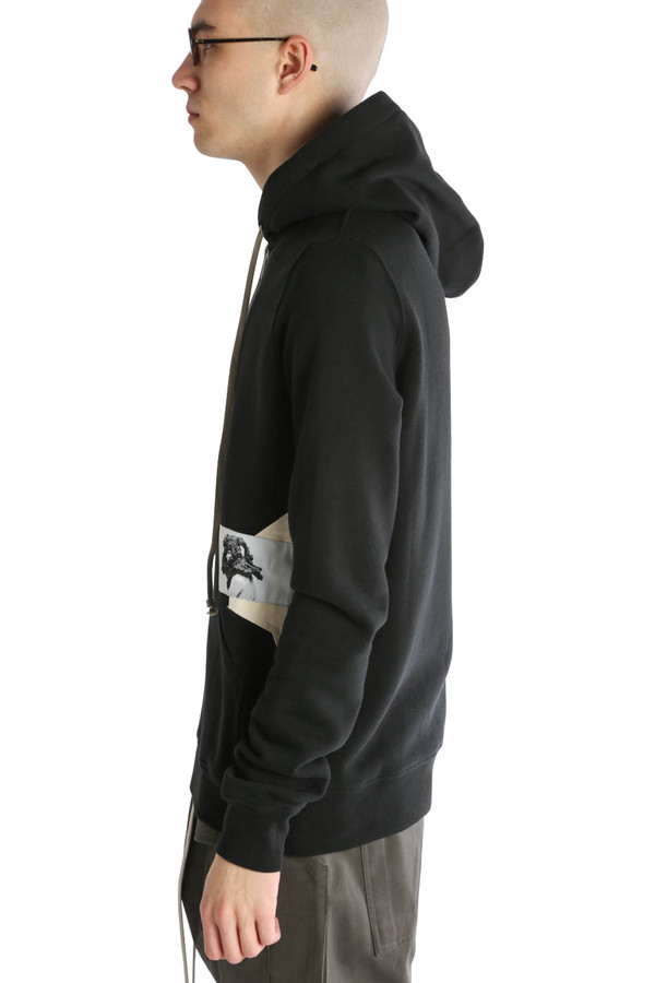 rick owens drkshdw jason moletom com capuz