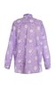 Alix Of Bohemia Willa Tie Shirt - Lavender Multi - Thumbnail 3