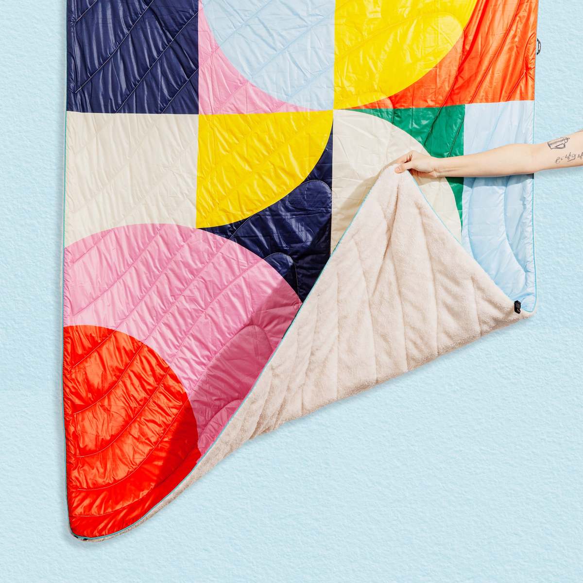 Rumpl x Poketo Sherpa Blanket Swell Garmentory