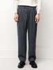 BODE Valley Stripe Pleated Trousers - Thumbnail 1