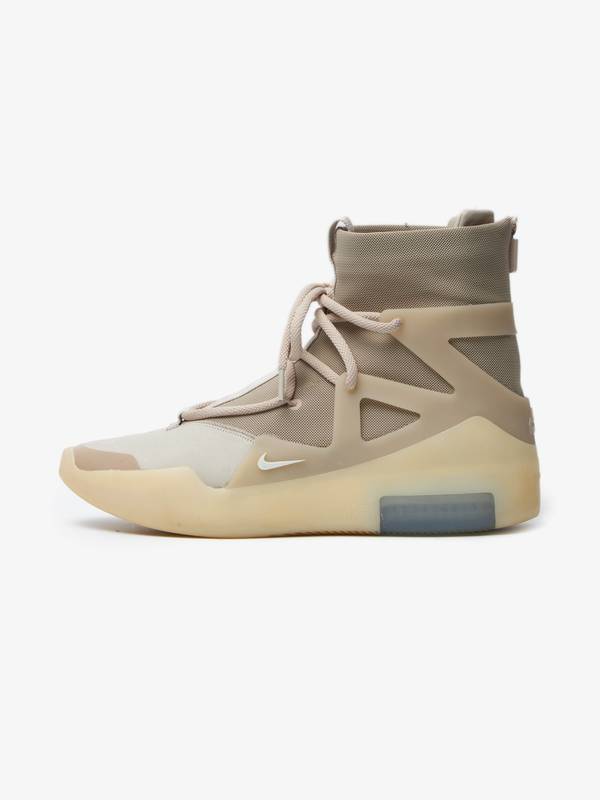 Fear of God X Nike Laced Back Zip High Sneakers - Beige | Garmentory