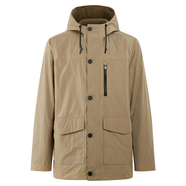 J Lindeberg Ash Crinnkle Hooded Jacket 