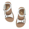 Kids Saltwater Sandals Salt Water Child Surfer Sandals - White - Thumbnail 3