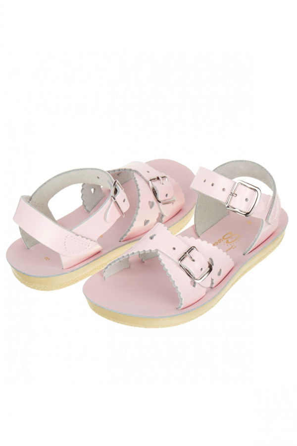 Kids Saltwater Sandals Salt Water Child Sweetheart Sandals - Pink