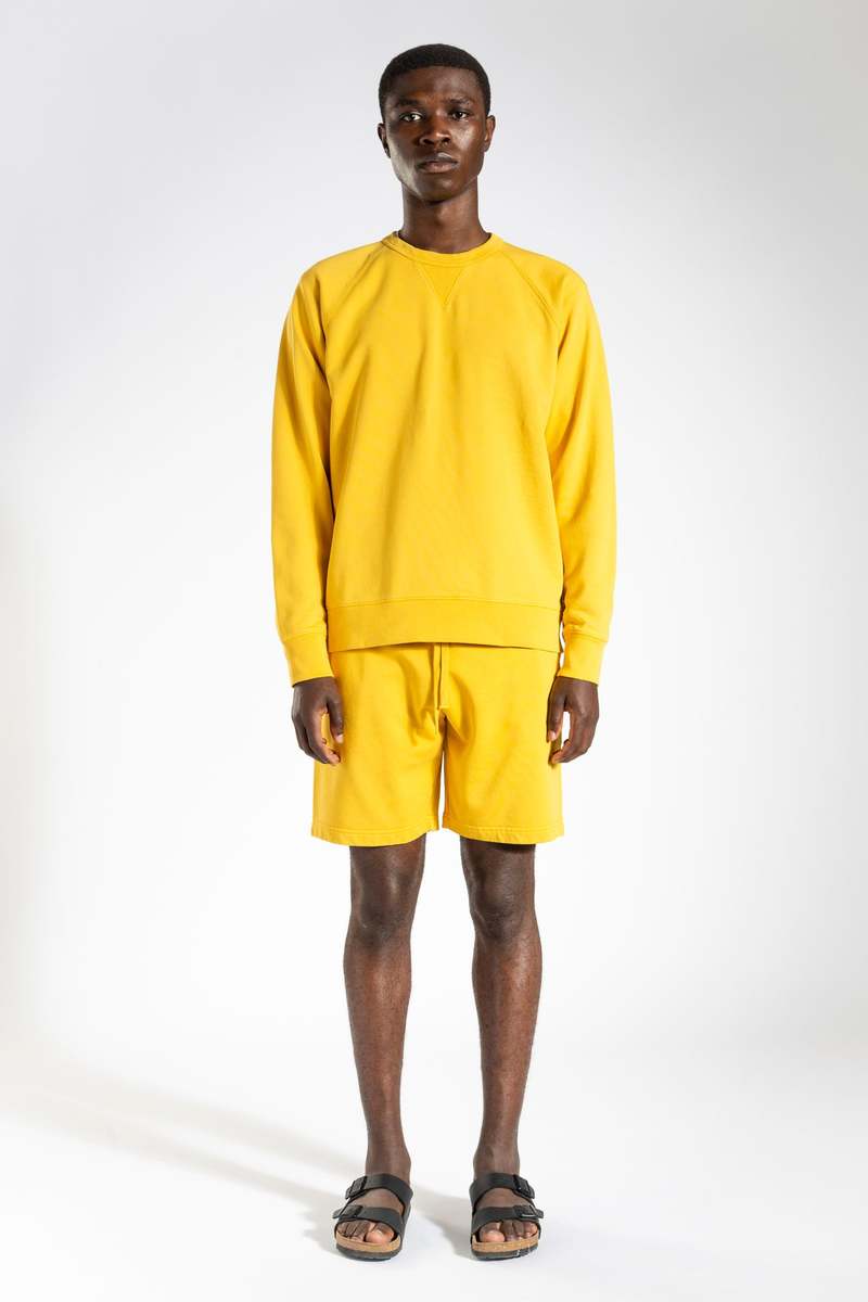 Norse Projects Kristian Sportswear GMD Crew - Chrome Yellow