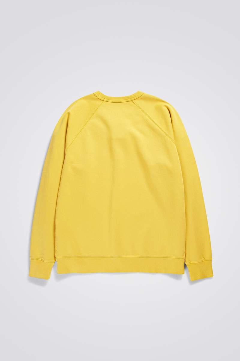 Norse Projects Kristian Sportswear GMD Crew - Chrome Yellow