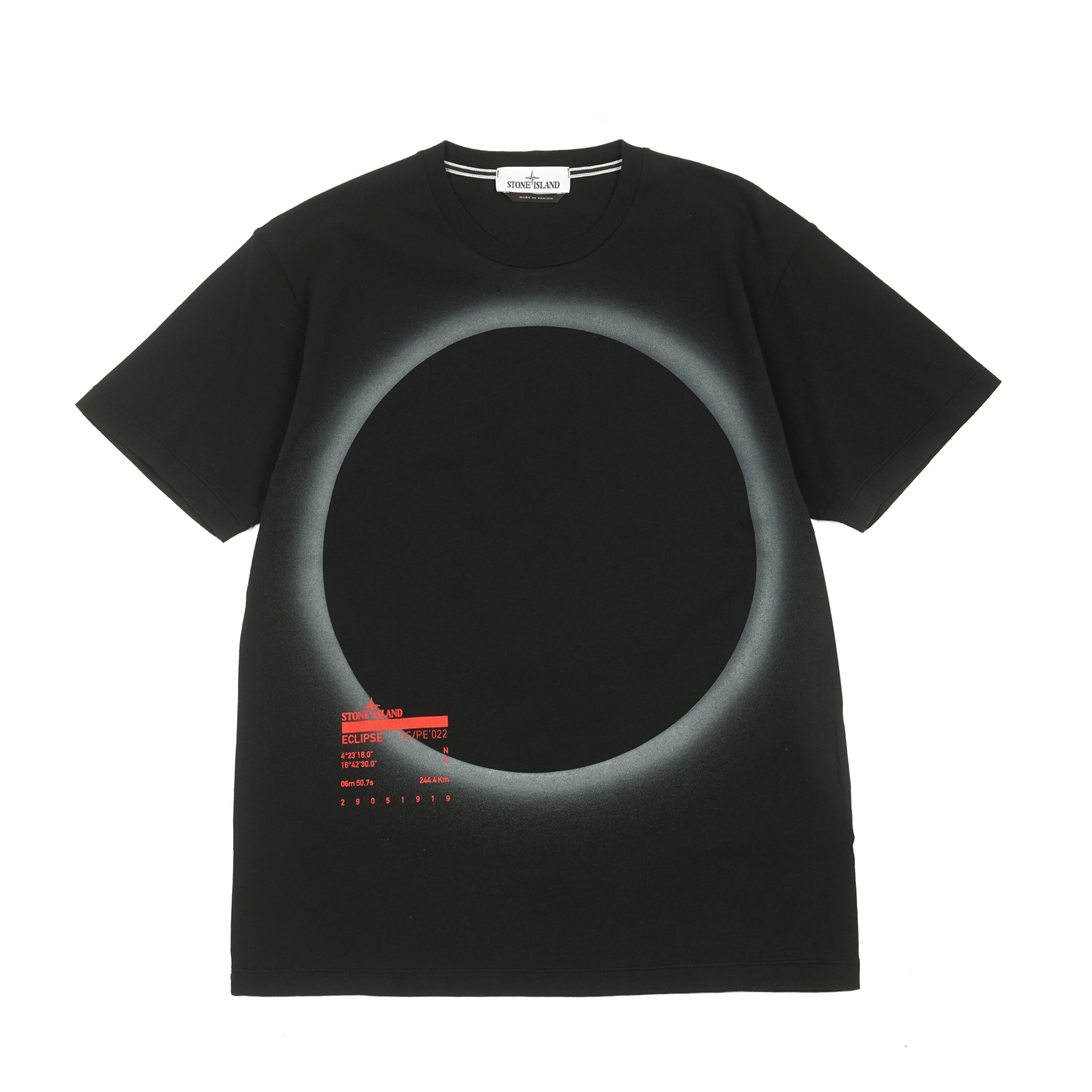 ★STONE ★ Solar Eclipse One Print Short Sleeve T-Shir SOLAR ECLIPSE ONE' PRINT T-SHIRT 
