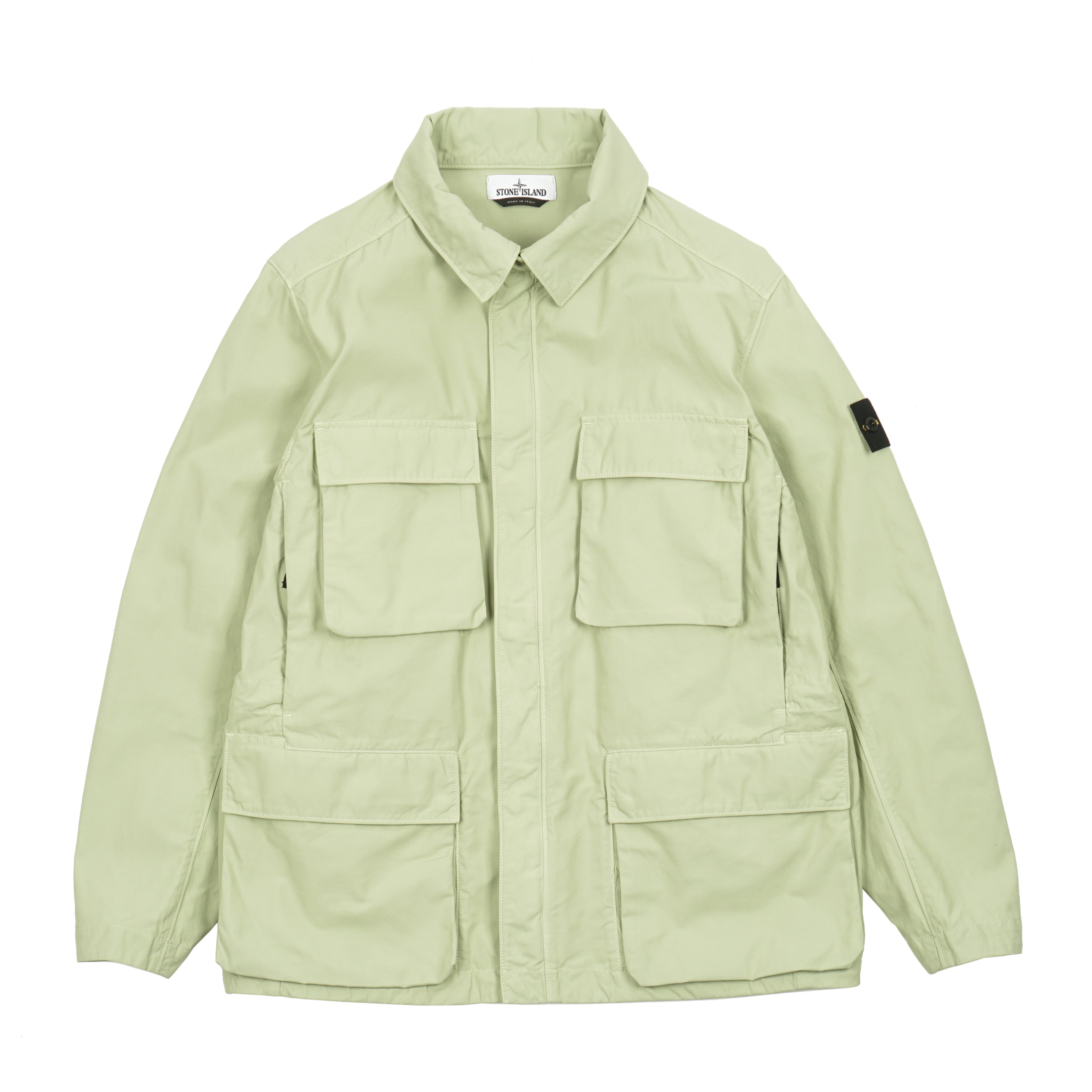 NYLON COTTON BATAVIA FIELD JACKET 