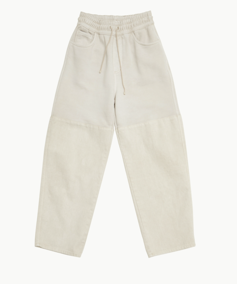 【AMOMENTO】DRAWSTRING DENIM PANTS AMOMENTO Drawstring Denim Pants - Black | Garmentory