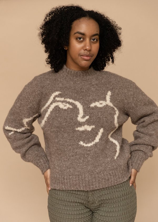 Paloma Wool Anita Sweater - Taupe | Garmentory