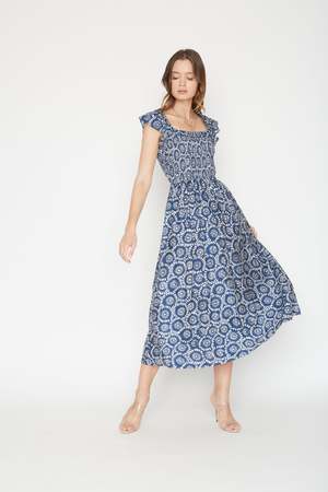 Caballero Emile Dress - Circle Batik | Garmentory