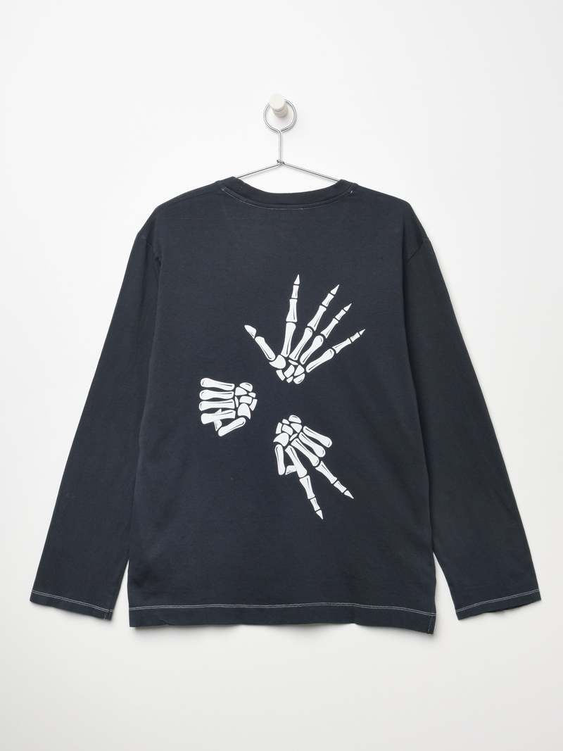 ★【OUR LEGACY】★Box Stone Paper Scissors Print T-Shir.t★ Our Legacy Box Longsleeve - Stone Paper Scissors Print