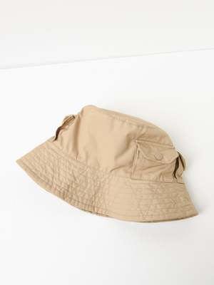 Engineered Garments PC Poplin Explorer Hat - Khaki | Garmentory