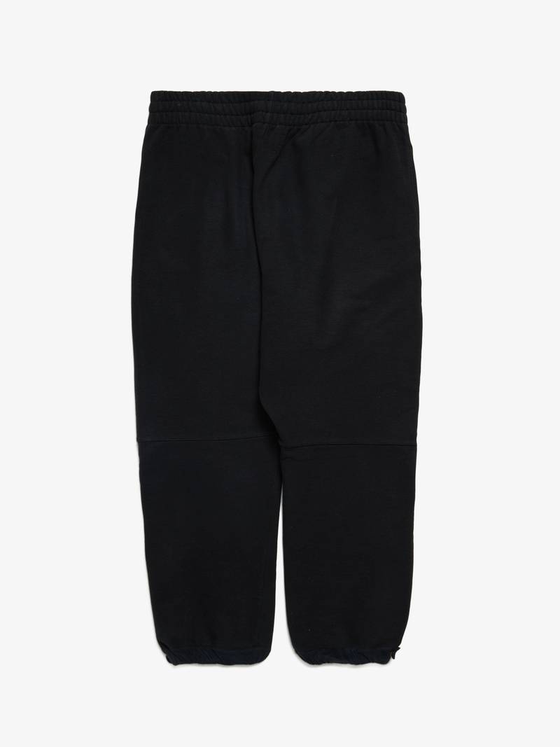 Yeezy Season X Adidas Zipped Hem Cotton Sweatpants Black