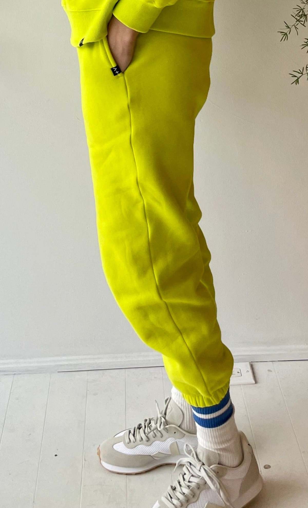 Shop Homme Femme Inc. hf sweatpant - neon - Image 3 of 3