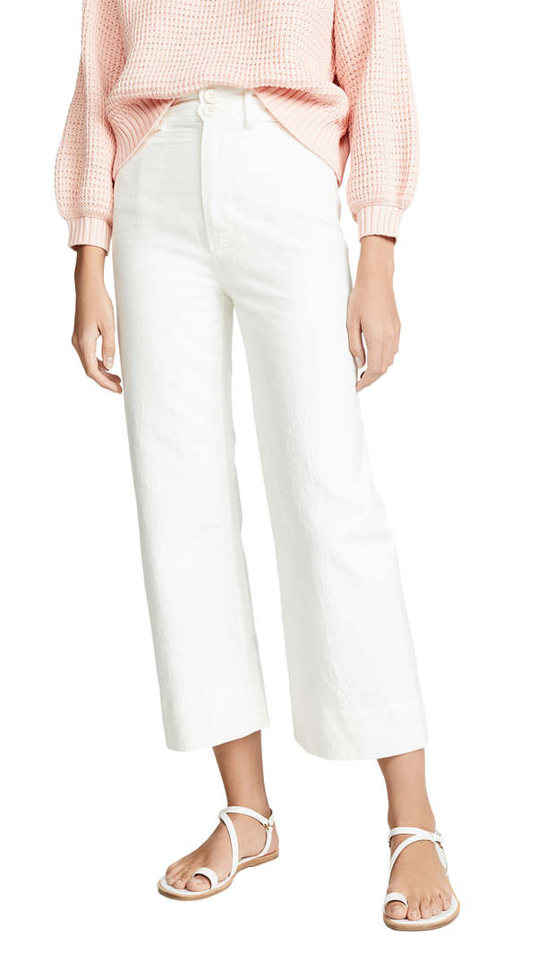Apiece Apart Merida Pant - Cream 