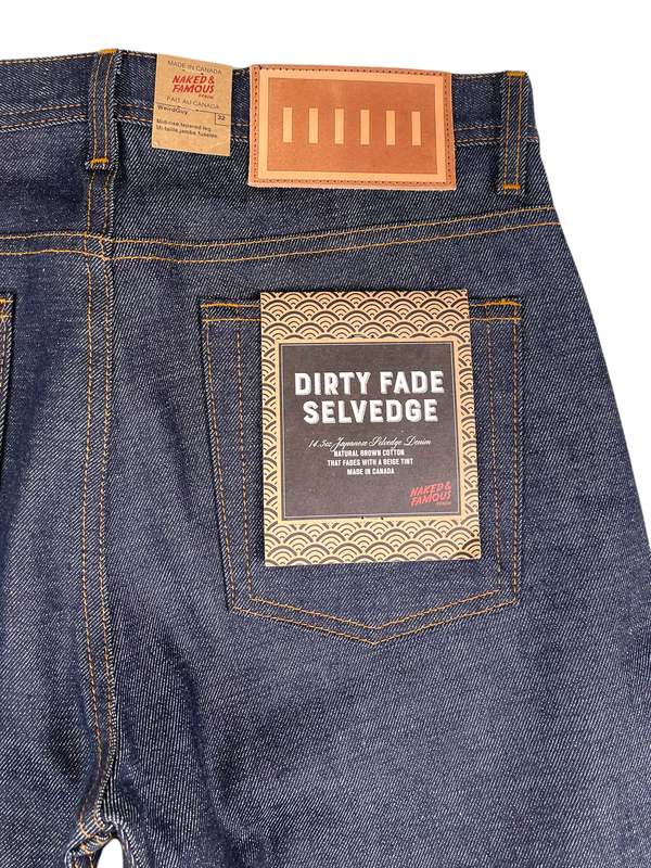 Naked \u0026 Famous Weird Guy Jeans - Dirty 