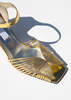 Suzanne Rae HIGH HEEL GOLD 70s SANDAL - GOLD - Thumbnail 5