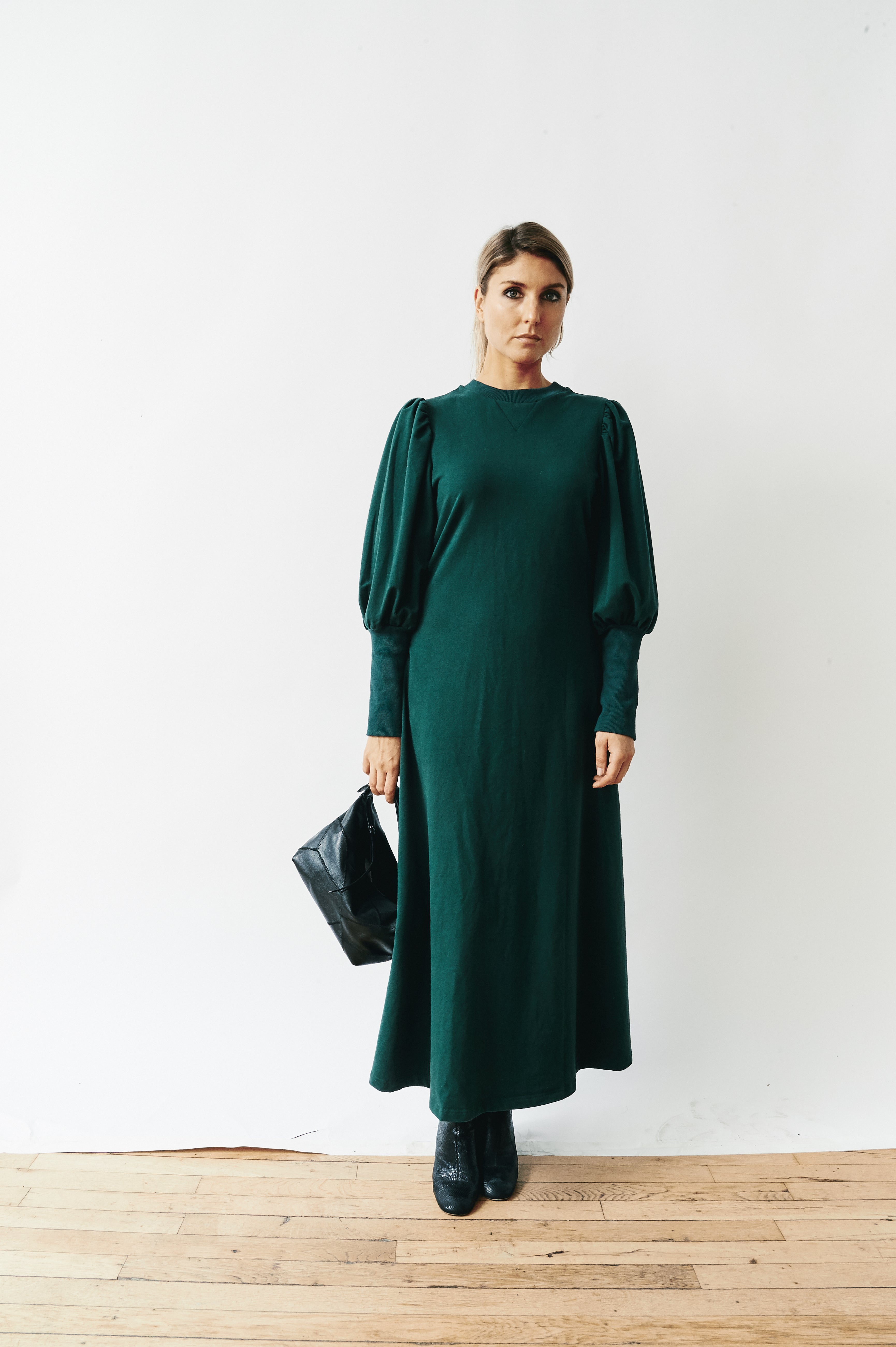 maxi dress with doc martens Hime Maxi Dress in Safari Taupe