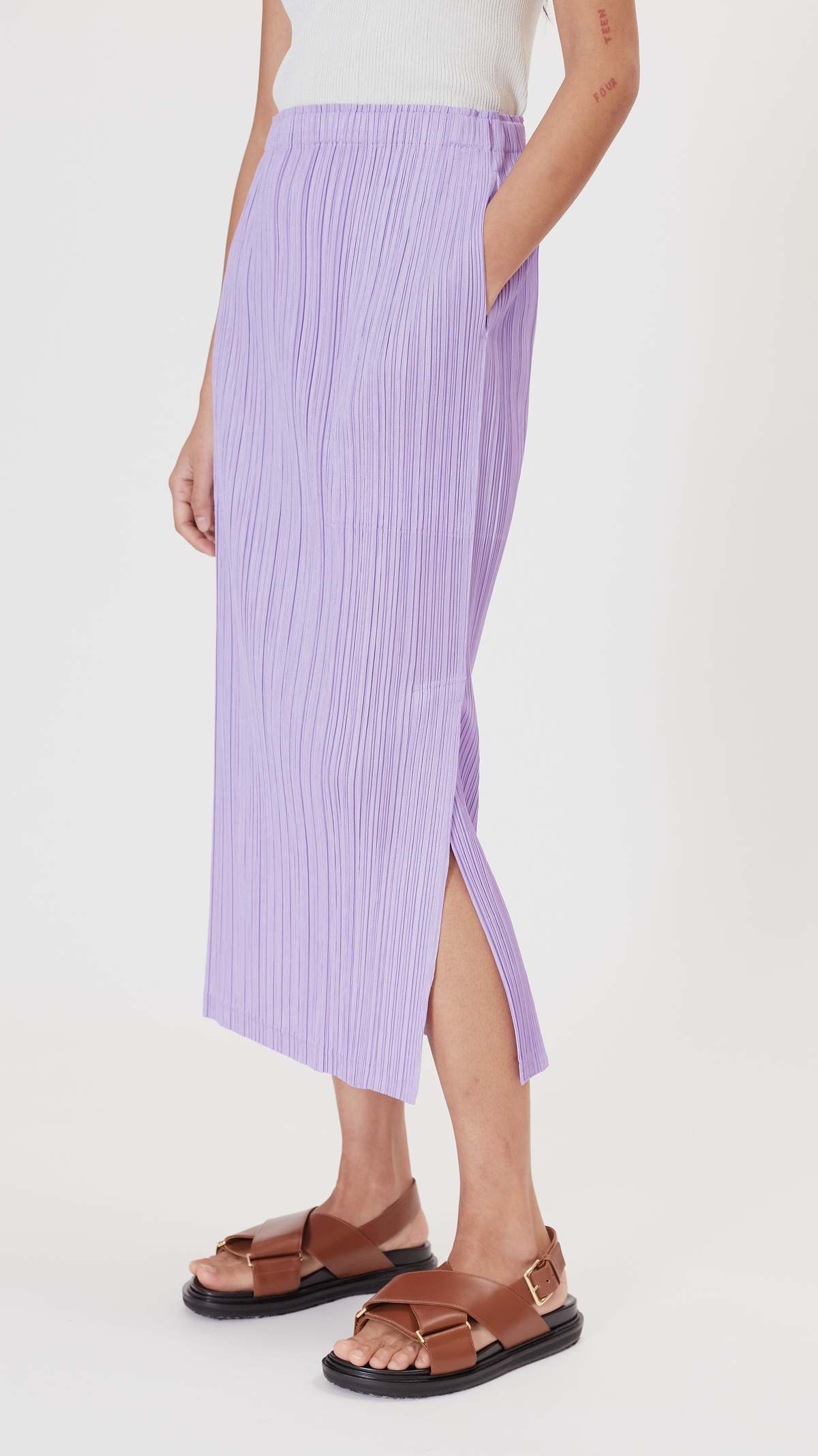 Pleats Please by Issey Miyake Thicker Bottoms 1 Skirt - Lavender
