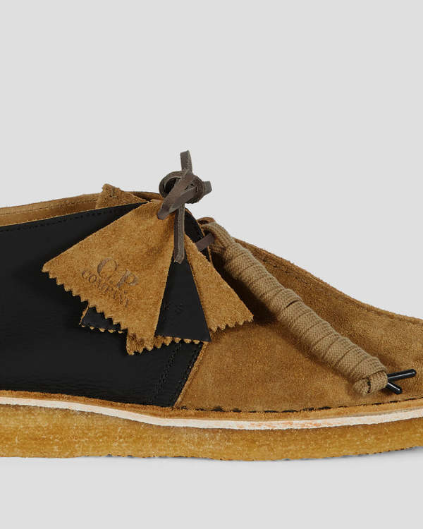 CLARKS ORIGINALS x C.P. COMPANY Original Desert Trek Cornstalk