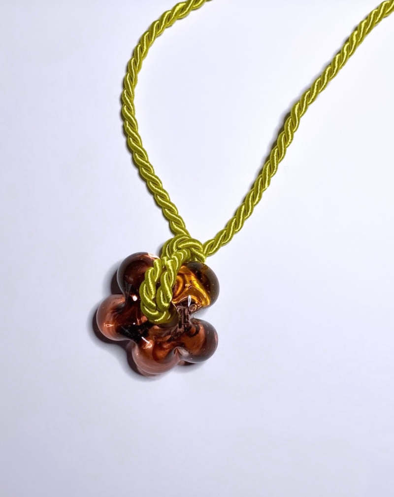 SISI JOÍA Fleur Necklace - Purple Anis | Garmentory