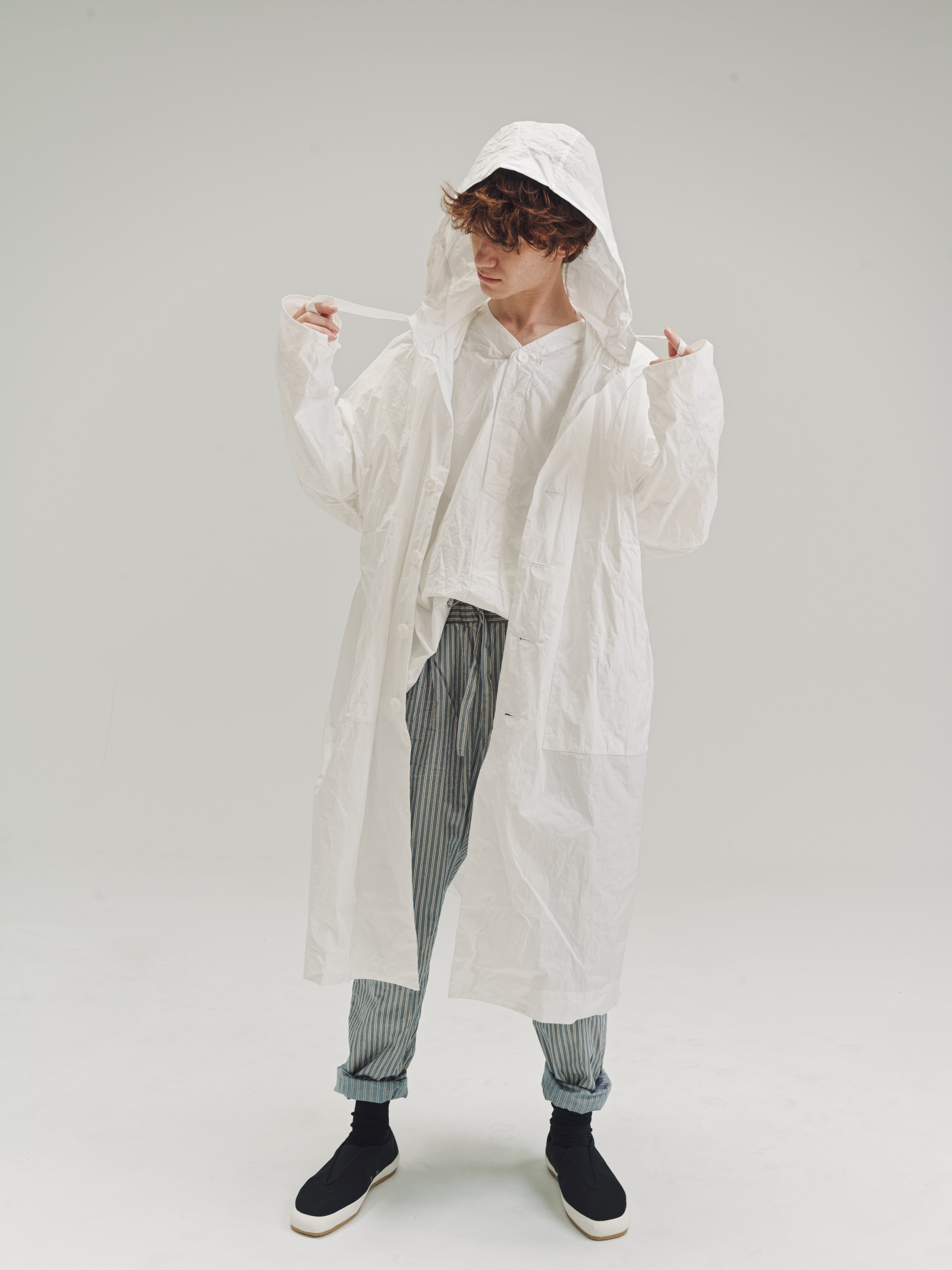 Casey Casey Nylon 3 Pieces Coat - White | Garmentory
