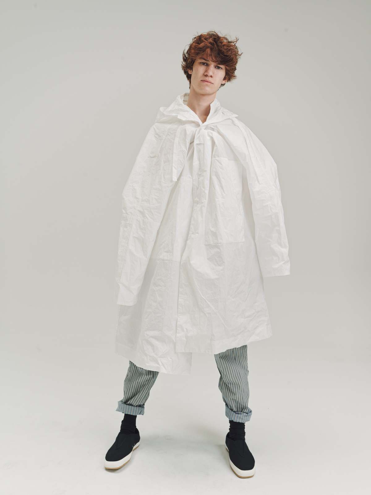 Casey Casey Nylon 3 Pieces Coat - White | Garmentory
