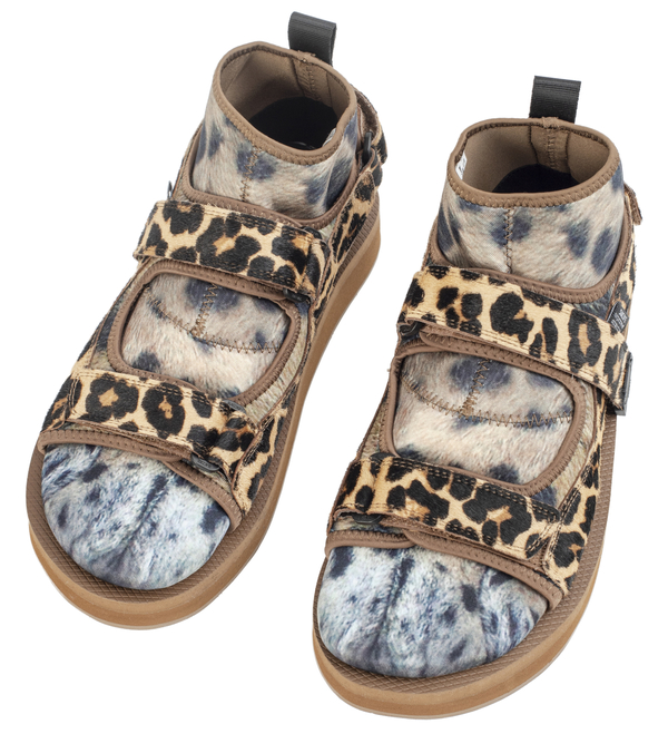 Doublet x Suicoke Animal foot Sandals - Leopard | Garmentory