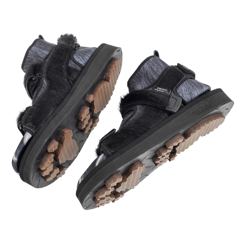 Doublet x Suicoke Animal foot Bear Sandals - black | Garmentory