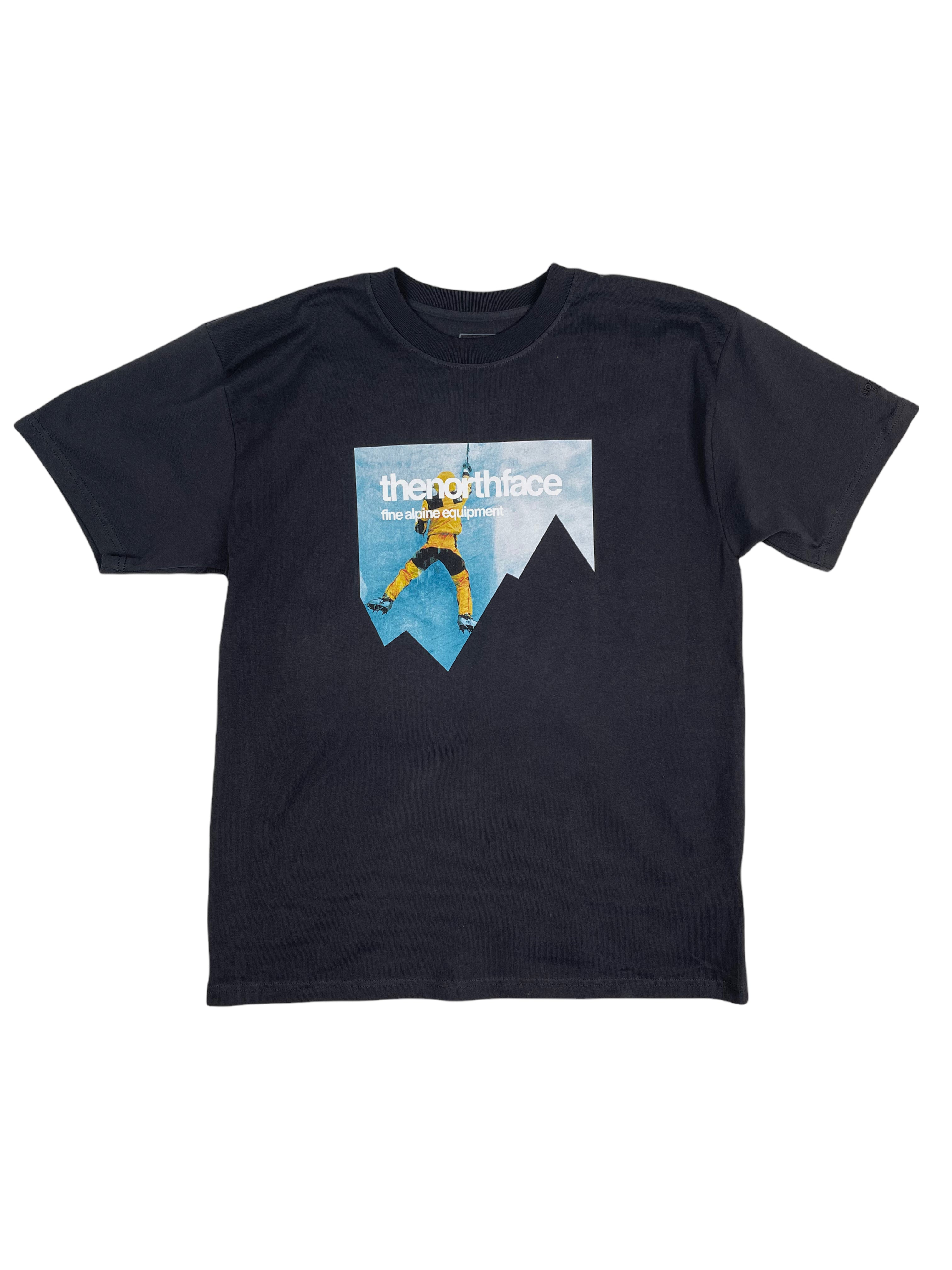 THE NORTH FACE MOUNTAIN TEE - BLACK 
