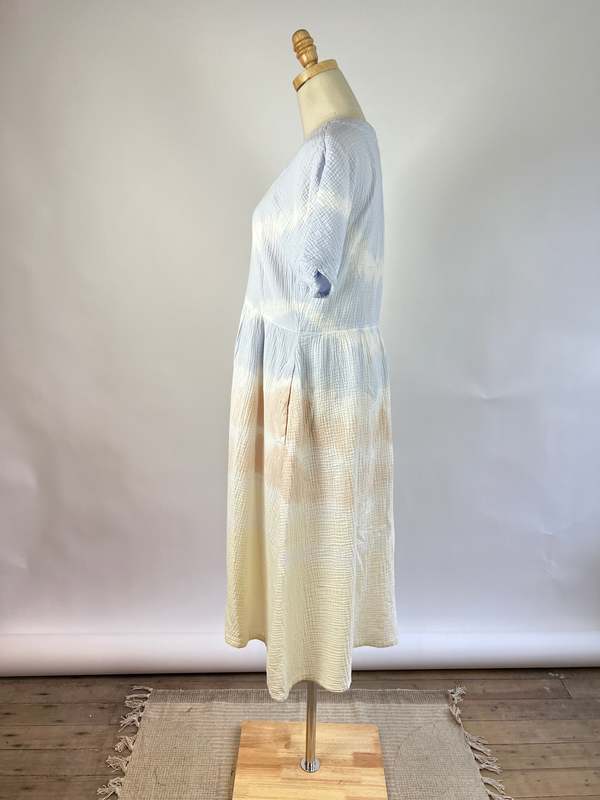 Madewell Cotton Gauze Midi Dress (S/M) | Garmentory