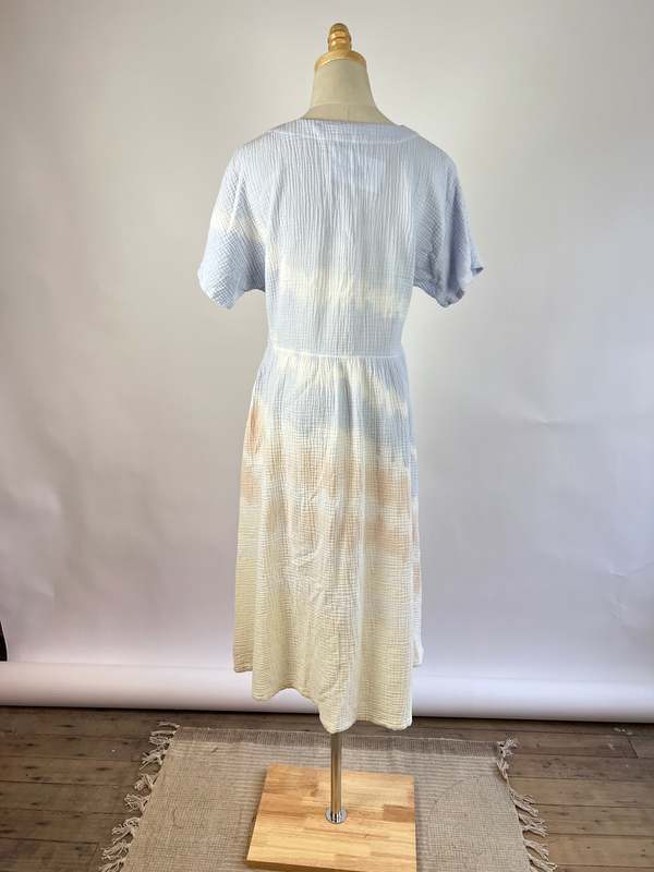 Madewell Cotton Gauze Midi Dress (S/M) | Garmentory