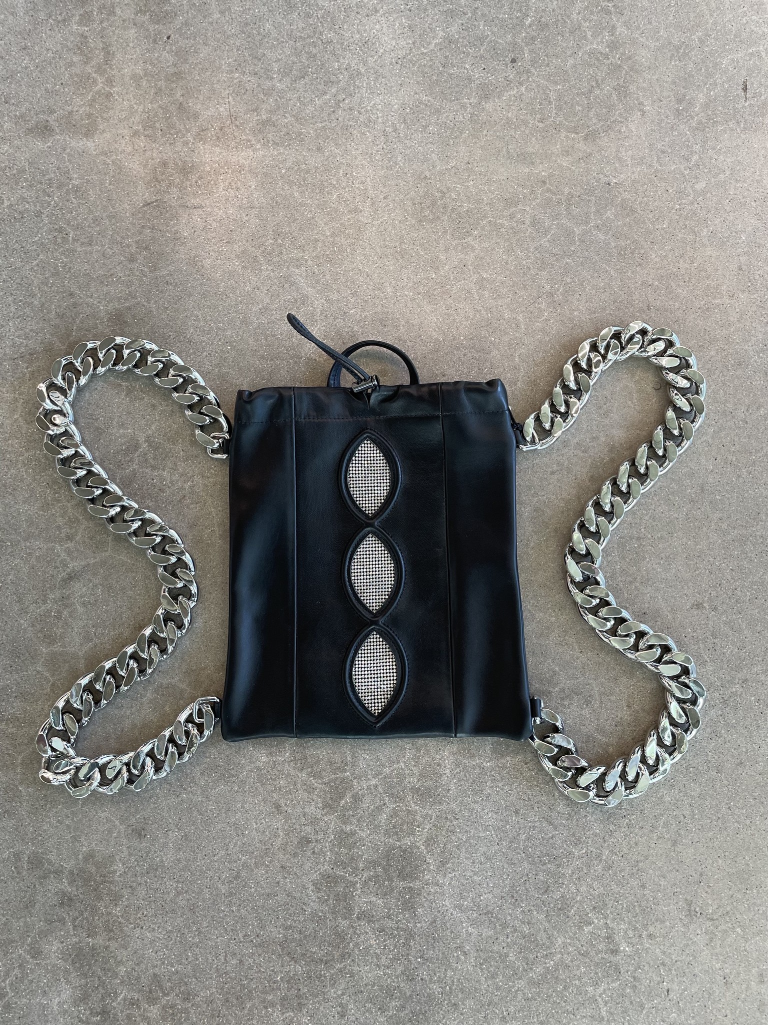 KARA Cut Out Gym Kit Bag black Garmentory