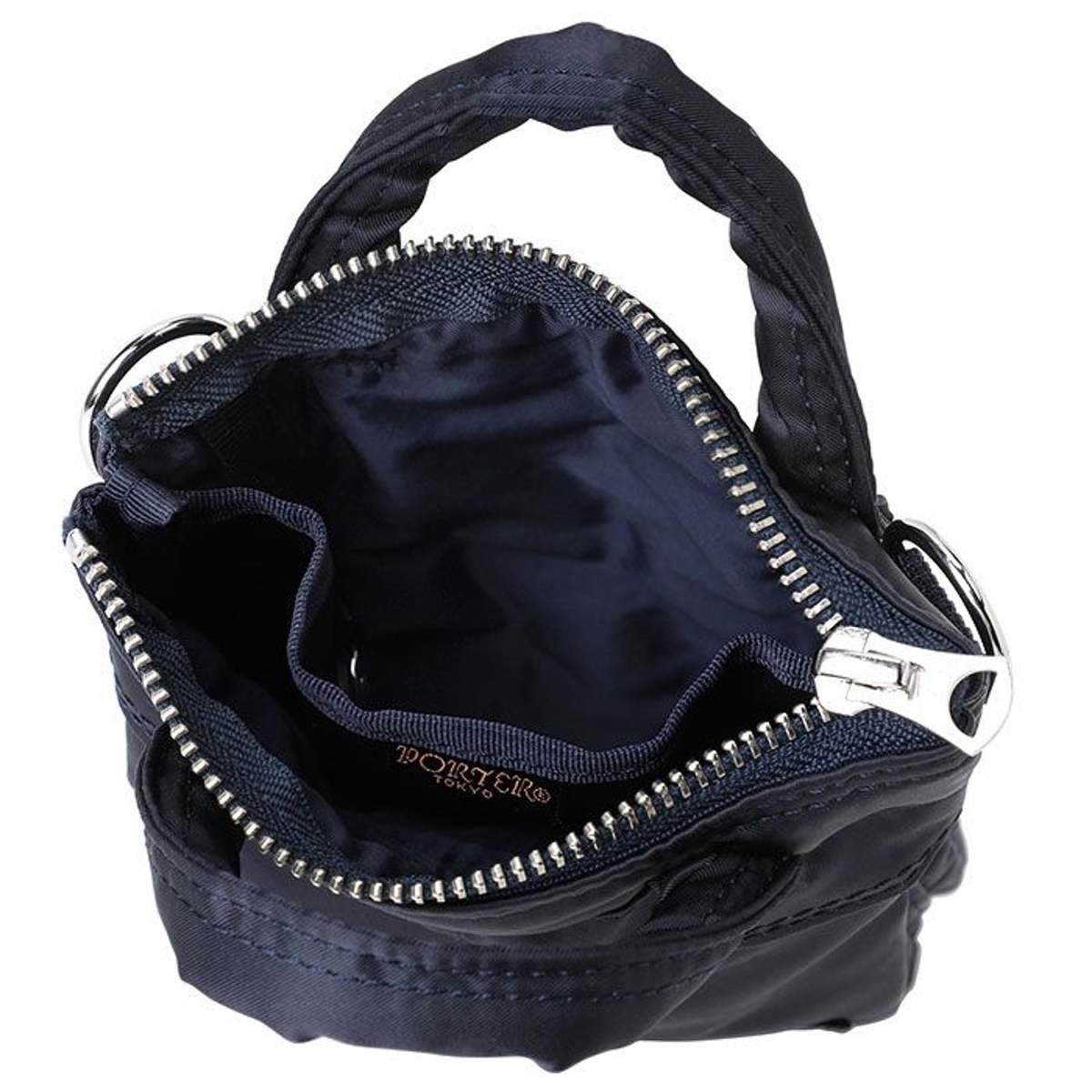 Porter Yoshida Howl Helmet Mini Bag Navy Garmentory