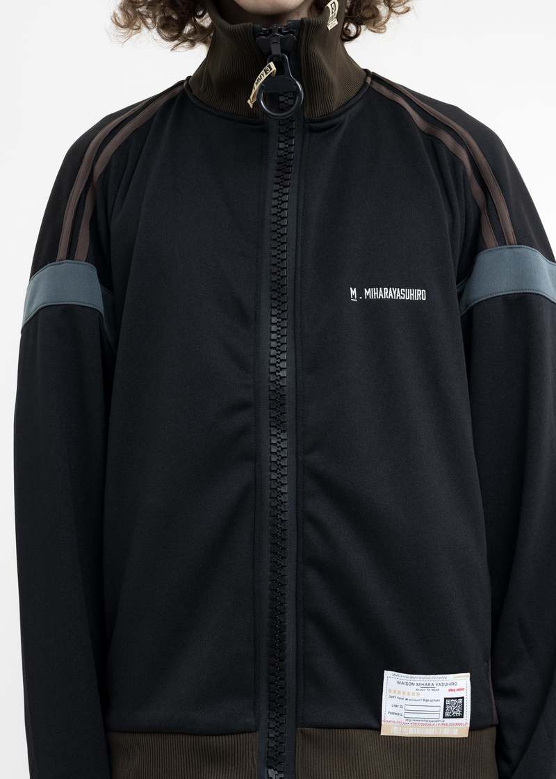 Mihara Yasuhiro Wide Back Track Jacket - Black | Garmentory