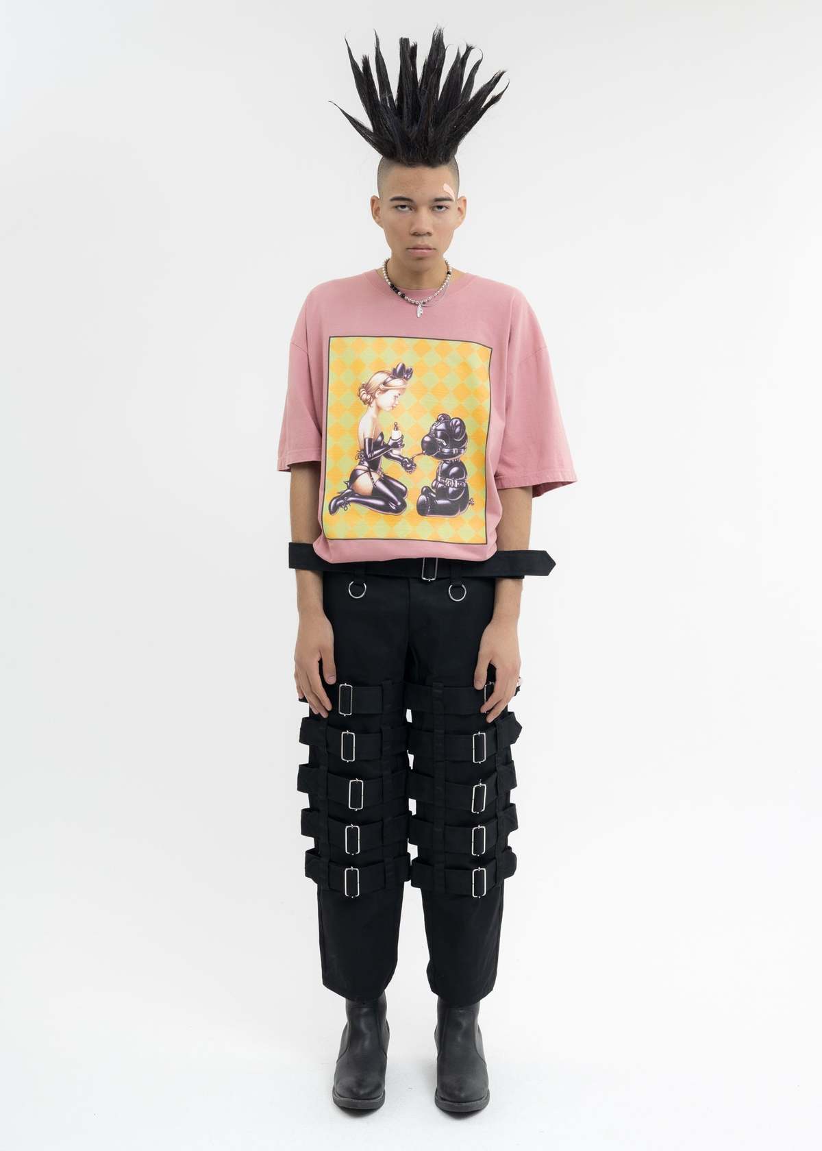 KIDILL Dickies Chaos Bondage Pants - Black | Garmentory