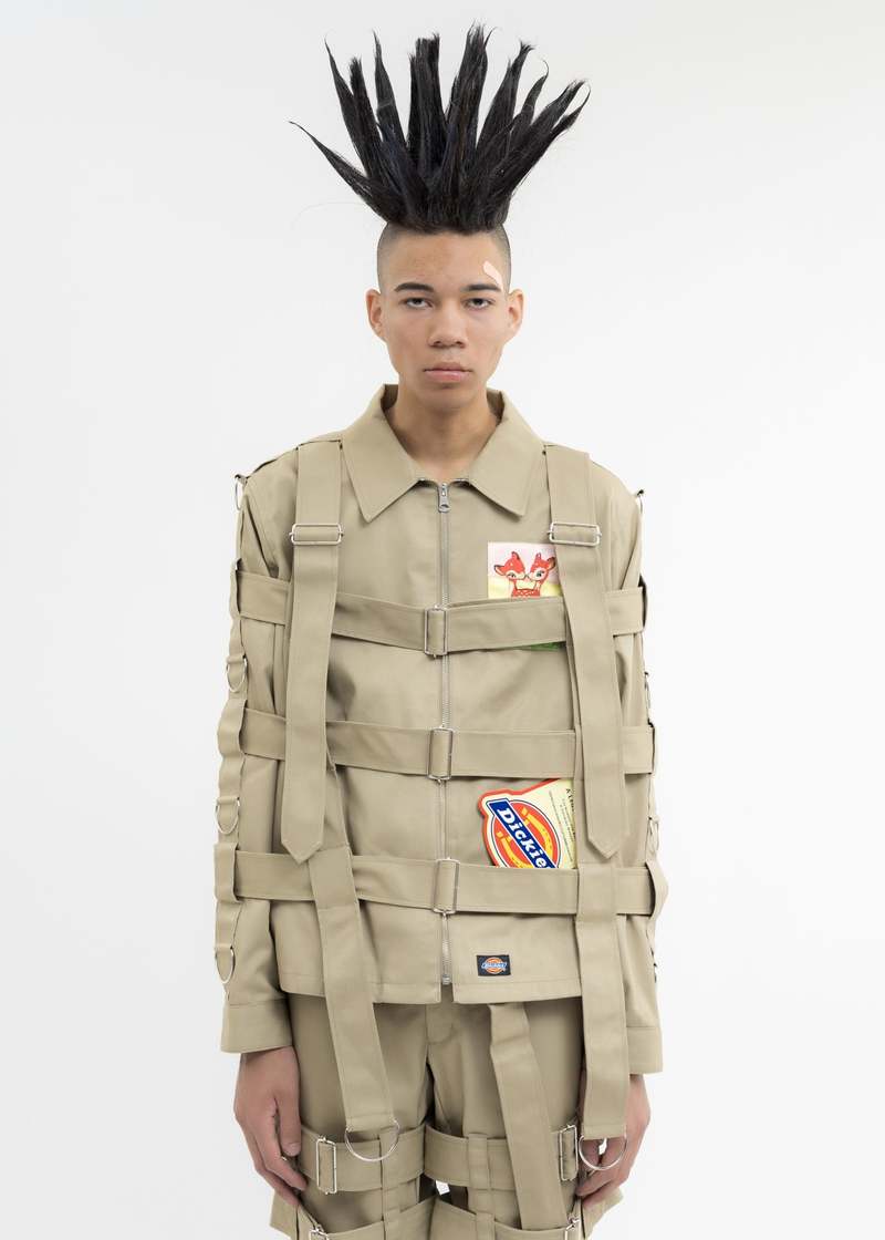 KIDILL × Dickies Chaos Bondage Jacket - Khaki | Garmentory