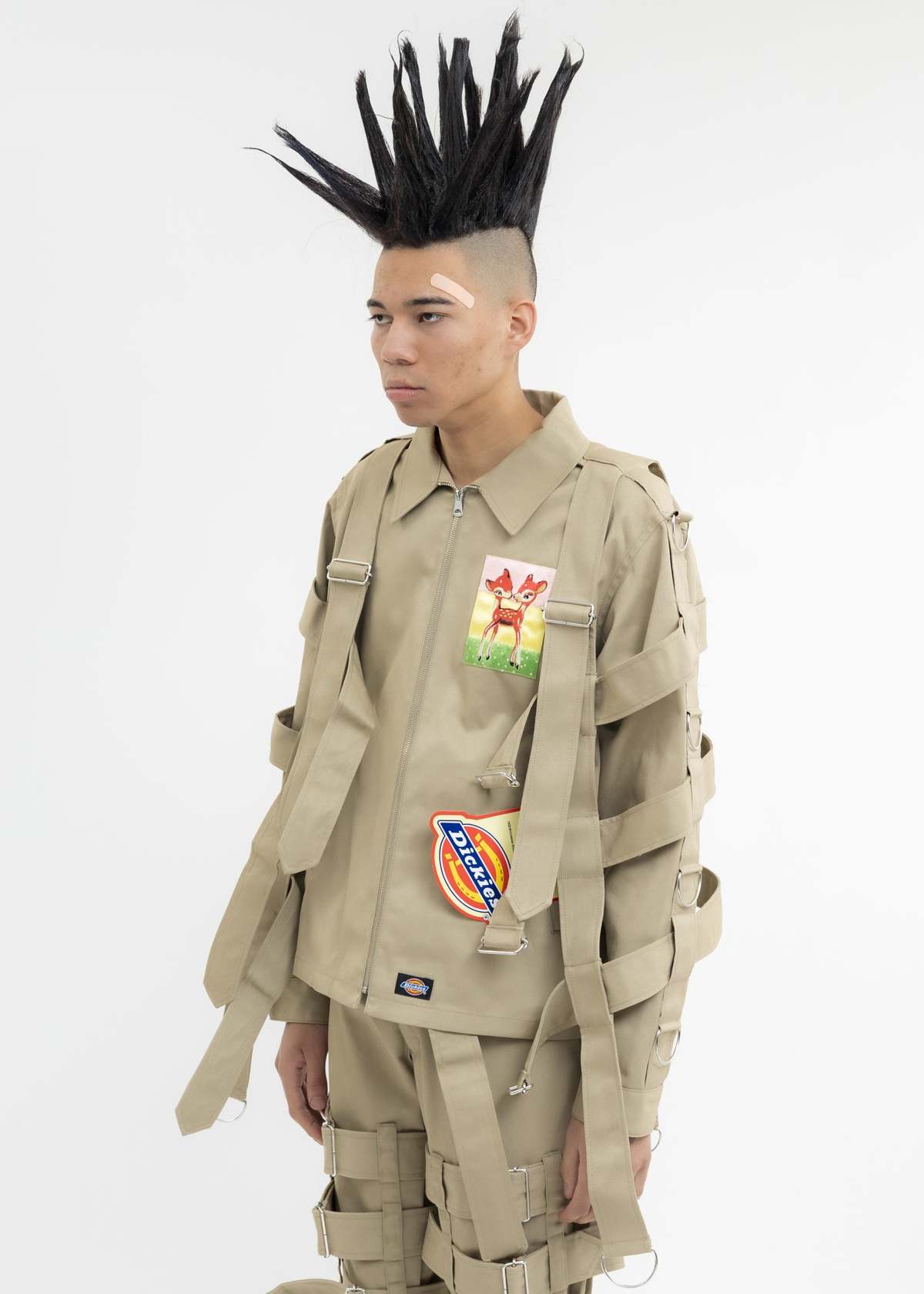 ジャケット・アウター KIDILL Dickies Chaos Bondage Jacket 46 Black KIDILL × Dickies Chaos Bondage Jacket – 017 Shop